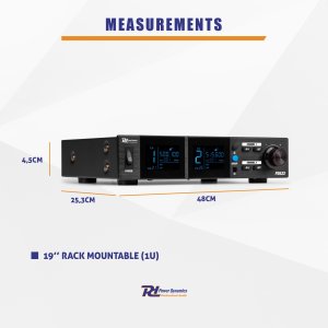 Zestaw bezprzewodowy mikrofonów UHF 2x bodypack nagłowny stacja Power Dynamics one size 12
