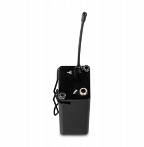 Zestaw bezprzewodowy mikrofonów UHF 2x bodypack nagłowny stacja Power Dynamics one size 23