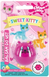 CHLAPU CHLAP Błyszczyk do ust Sweet Kitty - żelki owocowe 1szt 2