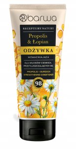 BARWA Receptury Natury Odżywka wzmacniająca do włosów cienkich i przetłuszczających się - Propolis & Aloes 1