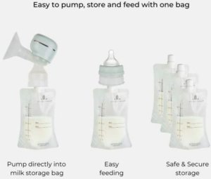 Lola&Lykke breast milk storage bags, 30 pcs. 2