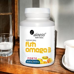 Aliness ALINESS - Fish Omega 3 Forte EPA 500mg DHA 250mg - 60caps. 7