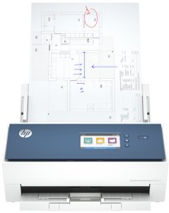 HP ScanJet Enterprise Flow N9000 sn1 - Dokumentenscanner - CMOS / CIS - Duplex - A3/Ledger - 600 dpi x 600 dpi - bis zu 80 Seiten/Min. (einfarbig) / bis zu 80 Seiten/Min. (Farbe) - automatischer Dokumenteneinzug (100 Blatter) - bis zu 30000 Scanvorga 5