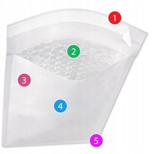 Emerson Koperta bąbelkowa A/11 brązowa 7