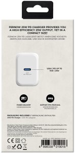 Vinnic - FERNOW PD 25W Charger - C, White 2