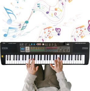 SUPRIMO 6109L keyboard edukacyjny bateryjny podświ 3
