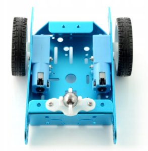 Maxy Oem Niebieski, metalinė važiuoklė 2WD 2 ratai su DC varikliu 3