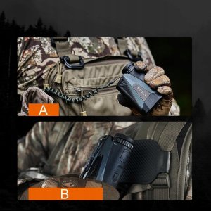 DALMIERZ LASEROWY LUPA GOLFOWA LORNETKA MYŚLIWSKA DO POLOWANIA ETUI ZOOM 6x 10