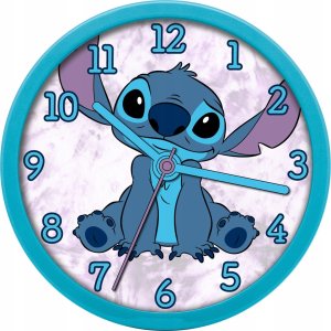 Zegar Ścienny Na Ścianę Duży 25cm Dla Dziecka Dzieci / Lilo I Stitch / Las3015 3