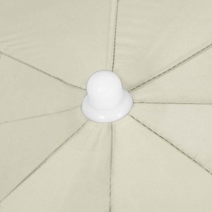 Parasol plażowy z pokrowcem, składany parasol do ogrodu, beżowy UNIWERSALNY 7