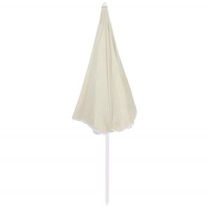 Parasol plażowy z pokrowcem, składany parasol do ogrodu, beżowy UNIWERSALNY 8