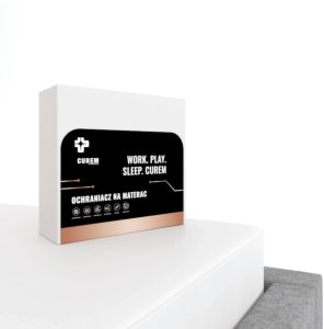 Ochraniacz na materac Curem (Tencel) 100x200 100% naturalne włókno na bazie eukaliptusa, OEKO-TEX 1