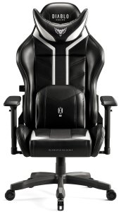 Fotel Diablo Chairs X-Ray 2.0 Small Size czarny i biały 4