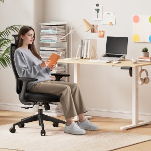 Krzesło biurowe SENSE7 Moyo Czarne 2