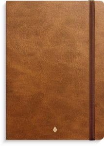 Notebook Deluxe A5 brown 1