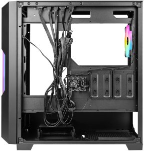 AZZA Guardian 520BG GAMING Miditower Black RGB Glassgitter retail 6
