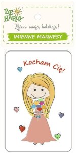 Magnes na lodówkę Kocham Cię! 1