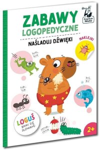 Zabawy logopedyczne. Naśladuj dźwięki 1
