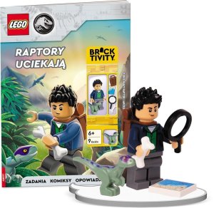 Lego Jurassic World Raptory uciekają 1