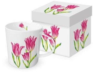 Kubek porcelanowy Tulipany 350ml 1