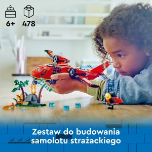 LEGO City Strażacki samolot ratunkowy 3 szt. (60413) 5