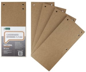 Przekładki kartonowe A4 1/3 Craft 50szt. D.RECT 1