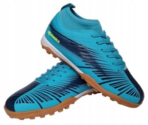 Buty piłkarskie halówki korki turfy ze skarpetą na orlik halę salę w-f 38 6