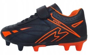 Buty sportowe do piłki piłkarskie lanki dziecięce korki na orlik rzepy 28 6