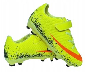 Buty sportowe do piłki piłkarskie lanki dziecięce korki na orlik rzepy 31 2