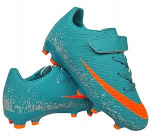 Buty sportowe do piłki piłkarskie lanki dziecięce korki na orlik rzepy 32 4