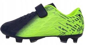 Buty sportowe piłkarskie lanki dziecięce korki na orlik na rzepy 37 9