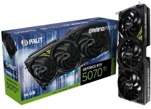 Karta graficzna Palit Palit Karta graficzna RTX 5070 Ti GAMING PRO-S 16GB GDDR7 (NE7507T019T2-GB2031U) 1