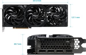Karta graficzna Palit GeForce RTX 5070 Ti GamingPro-S 16GB GDDR7 DLSS4 (NE7507T019T2-GB2031U) 10