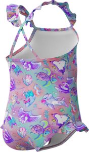 Speedo Dziecięcy Strój Kąpielowy Alv Digi Pt Frill Tsrp 1pc If fiery red/white/french blue rozmiar 6 3