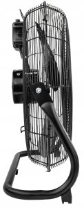 WENTYLATOR PODŁOGOWY PRZEMYSŁOWY WIATRAK BIUROWY MOCNY 50CM PRZENOŚNY 125W 2