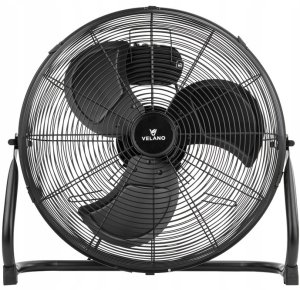 WENTYLATOR PODŁOGOWY PRZEMYSŁOWY WIATRAK BIUROWY MOCNY 50CM PRZENOŚNY 125W 3