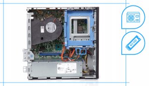 Komputer poleasingowy Dell Komputer Dell Optiplex 3070 Sff Intel Core i5 16GB DDR4 512GB SSD Windows 11 6