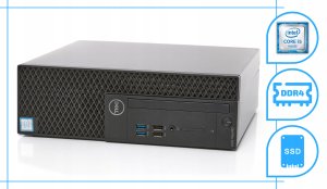 Komputer poleasingowy Dell Komputer Dell Optiplex 3070 Sff Intel Core i5 16GB DDR4 256GB SSD Windows 11 3