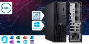 Komputer poleasingowy Dell Komputer Dell Optiplex 3070 Sff Intel Core i5 16GB DDR4 256GB SSD Windows 11 10