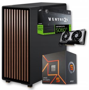 Komputer BSG Raptor V19 AMD Ryzen 5 32GB DDR5 1000GB SSD RTX 5060 Ti 16GB Windows 11 1