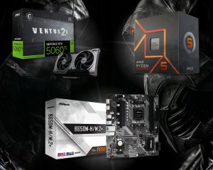 Komputer BSG Raptor V19 AMD Ryzen 5 32GB DDR5 1000GB SSD RTX 5060 Ti 16GB Windows 11 7