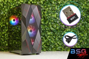 Komputer BSG Raptor V24 AMD Ryzen 5 NVIDIA RTX 5060 32GB DDR4 1000GB SSD Windows 11 2