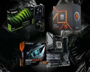 Komputer BSG Raptor V23 AMD Ryzen 5 NVIDIA RTX 5060 32GB DDR5 1000GB SSD Windows 11 8