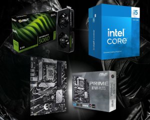 Komputer BSG Raptor V21 Intel Core i5 NVIDIA RTX 5060 32GB DDR5 1000GB SSD Windows 11 10