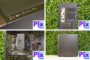 Komputer Pix Titan V4 Intel Core i5 NVIDIA GeForce RTX 3050 64GB DDR4 2000GB SSD Windows 11 4