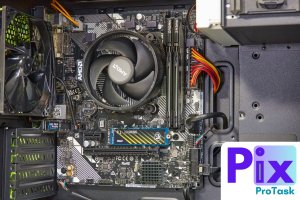 Komputer Pix Protask V9 AMD Ryzen 5 32GB DDR4 1000GB SSD DVD Windows 11 6