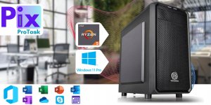 Komputer Pix Protask V9 AMD Ryzen 5 32GB DDR4 1000GB SSD DVD Windows 11 9