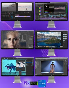 Komputer Pix Lumen V4 Intel Core i7 NVIDIA GeForce RTX 4070 64GB DDR4 2000GB SSD Windows 11 15