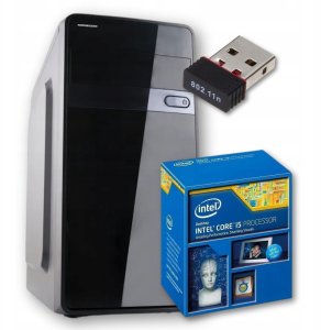 Komputer Pix Baseoffice V4 Intel Core i5 16GB DDR3 512GB SSD DVD Windows 10 1