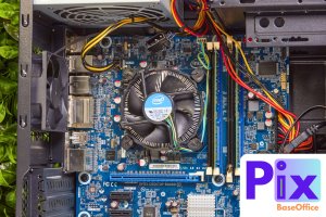 Komputer Pix Baseoffice V4 Intel Core i5 16GB DDR3 512GB SSD DVD Windows 10 6